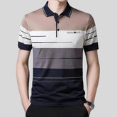 Camisa Polo Masculina Listrada